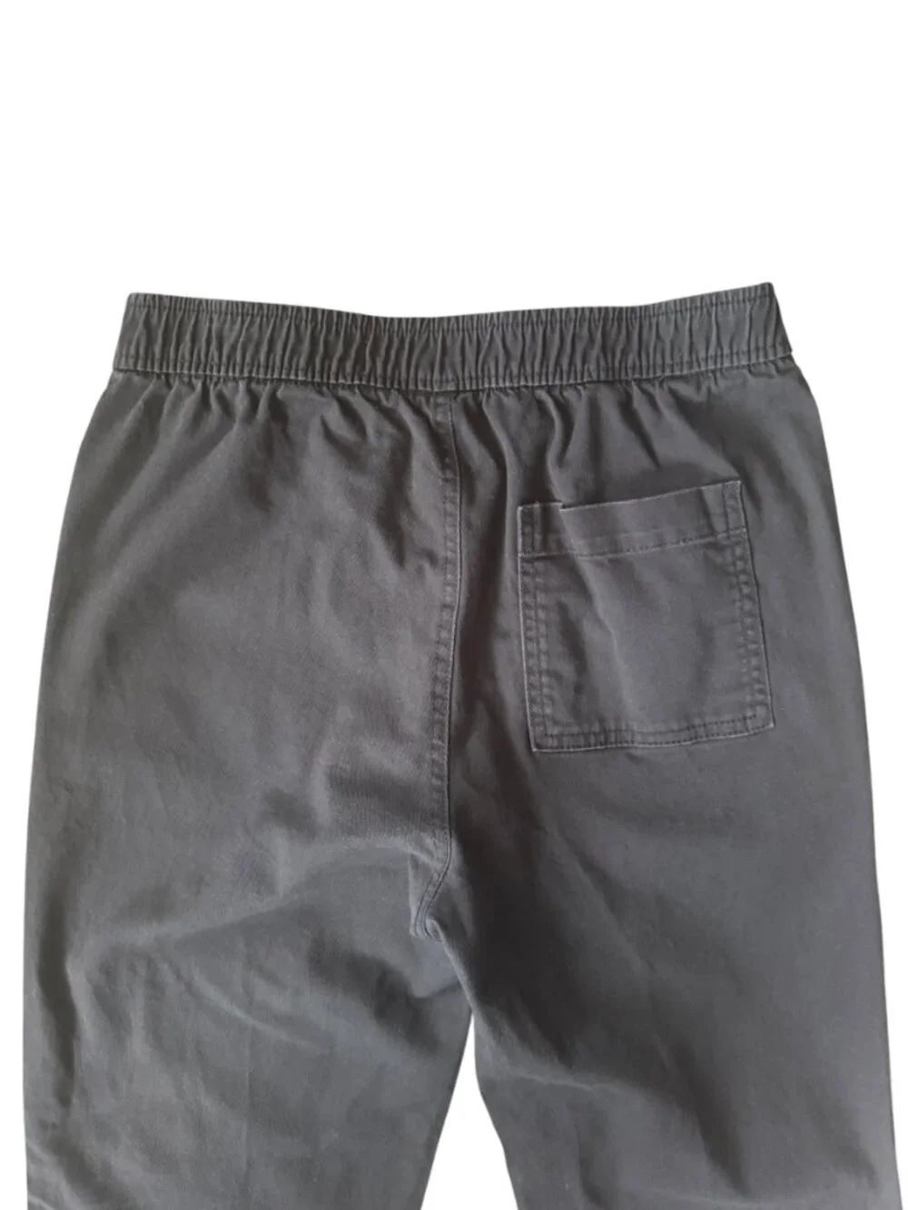 Old Navy taper built-in flex dark gray straight leg button zip jeans size XL